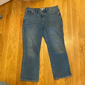 Madewell Slim Demi Boot cut jeans
